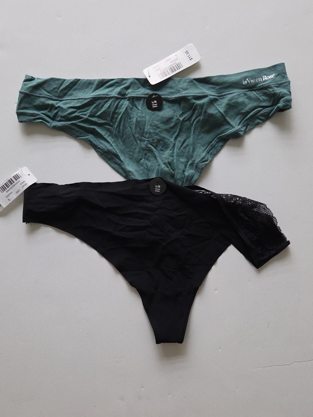 La Vie En Rose 2-Pack Thong Bundle